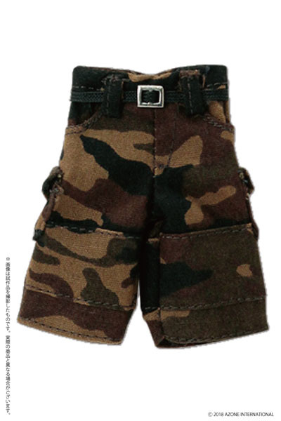 1/12 Half Cargo Pants (Camo Pattern Brown), Azone, Accessories, 1/12, 4560120207971